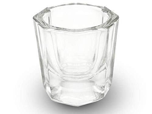 Apex® Professional Eyelash and Eyebrow Tint Mixing Dappen Glass Dish