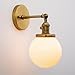 PERMO Vintage Wall Sconce Lighting Fixture with 5.9