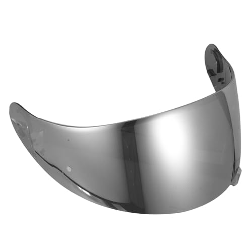 Écran visière de casque polycarbonate argenté compatible GT Air pour remplacement facile