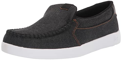 Dc Men's Villain 2 Slip On Shoe Skate, Black Denim, 9 #TOP8