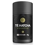 Té Matcha BIO, Certificado Japonés, Grado RESERVE, En Polvo. 100% Natural. Té Verde Matcha Reductor, Potente Detox y Antioxidante. Puro Matcha Orgánico De Cultivo. (80g)