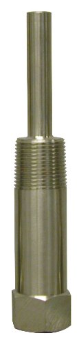 Thermowell bimétallique Winters TBR en acier inoxydable 304 pour tige de 15,2 cm
