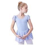 Prinzessinnenkleid für Mädchen, Balletttrikot, Mini-Kleid, Tutu-Rock, Gymnastik-Outfit...