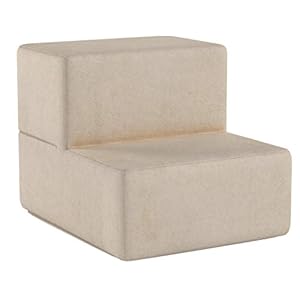 Zinusfoam13inch2stepsteppetstairspetrampforcatsanddogsextrasmallbeige Urban Country Home Decor Zinus foam 13 inch 2 step step pet stairs pet ramp for cats and dogs extra small beige urban country home decor