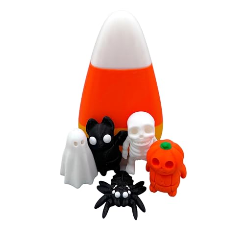 ELLTI Articulating Halloween Figurines 3D Printed - Ghost,