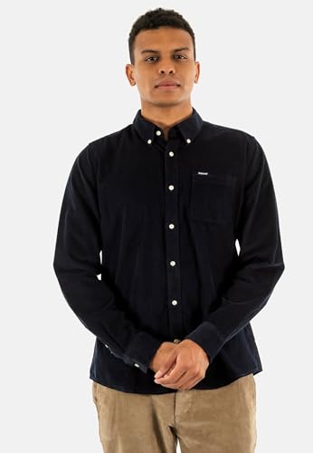 Barbour chemise Ramsey Tailored de style mi32 navy red idéal le weekend - 2