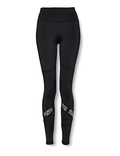 PUMA Feel It Elastic 7/8 Tight Mallas Deporte, Mujer, Black, M