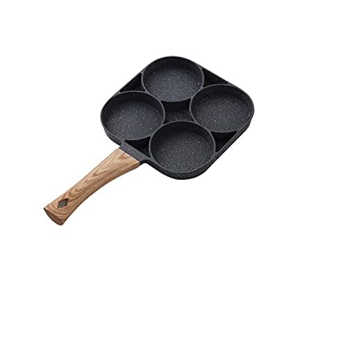 Multifunktionell stekpanna med fyrhål non-stick kastrull for frukostmaker omelett stek ägg pannkaka pan köksredskap Hög kvalitet (Color : 2 Hole Saucepan Set)