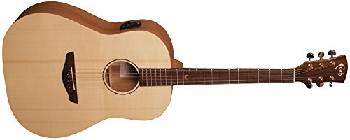 Faith FKRE Naked Mars Guitare électro-acoustique Dreadnought Naturel - Les Beatles, Paul McCartney, John Lennon, RIngo Starr, George Harrison Faith FKRE Naked Mars Guitare électro-acoustique Dreadnought Naturel