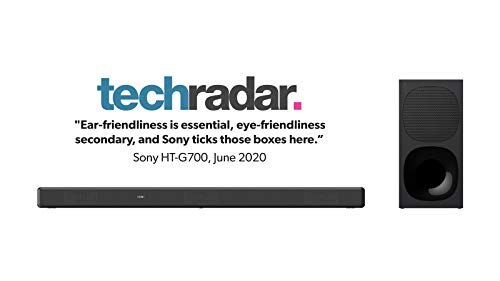 Sony HT-G700 3.1ch 4K Dolby Atmos/DTS:X Soundbar for TV with Wireless subwoofer, 3.1ch Home Theater System (400W, Surround Sound,Bluetooth Connectivity, HDMI & Optical Connectivity, 4k HDR) - Black - Image 7