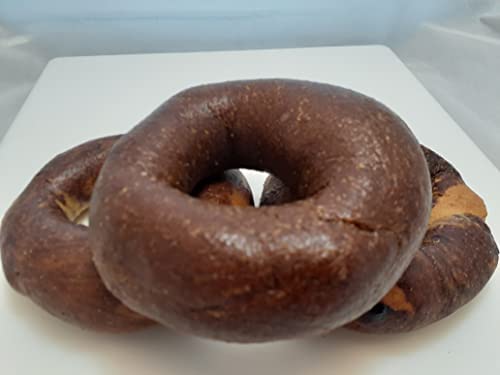 Miniatura 2 de LC Foods Bagels Low Carb NY Style Pumpernickel (3 unidades)  Sin azúcar  Keto  Hecho a mano  Todo natural  Recién horneado  Apto para diabéticos