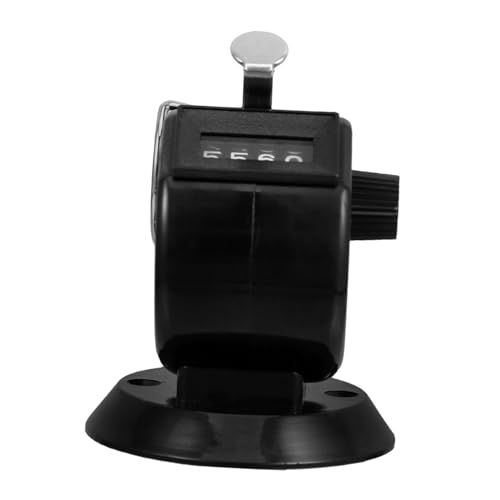 Cabilock Manual Counter Small Counters Clicker Handheld Counter Handheld Tally Counter Number Clicker Counter Number Counter Clicker Pitch Counter Finger Counter Clicker Plastic Black