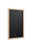 Bi-Office, Blackboard Back2Chalk Essentials, tablica do pisania kredą z ramą sosnową, 60 x 40 cm