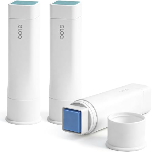 Image of Kokuyo Gloo Square Glue Stick, Color Disappearable, Medium Size, Pack of 3, Japan Import (TA-G312-3P)