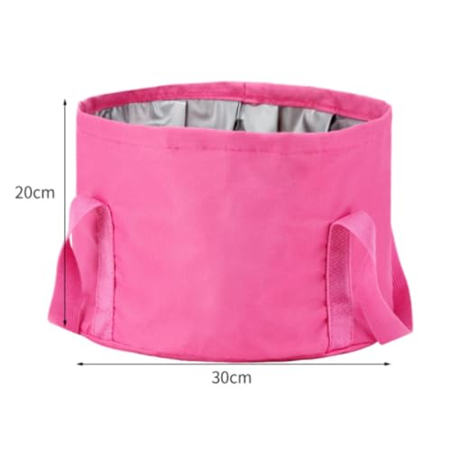 Bañera plegable multifuncional para pies color rosa miniatura 2