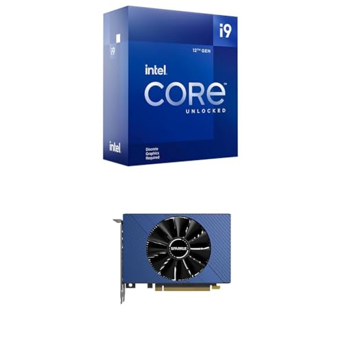 Image of Intel Core i9-12900KF Gaming Desktop Processor 16 (8P+8E) Cores up to 5.2 GHz Unlocked LGA1700 600 Series Chipset 125W + Arc Graphics Card