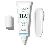 TruSkin Eye Cream for a Hydrated, Brighter-Looking Eye Area - Improve Appearance of Dark Circles & Puffiness - Hyaluronic Acid, Squalane, Green Tea - Under Eye Cream for Women, 0.5 fl oz