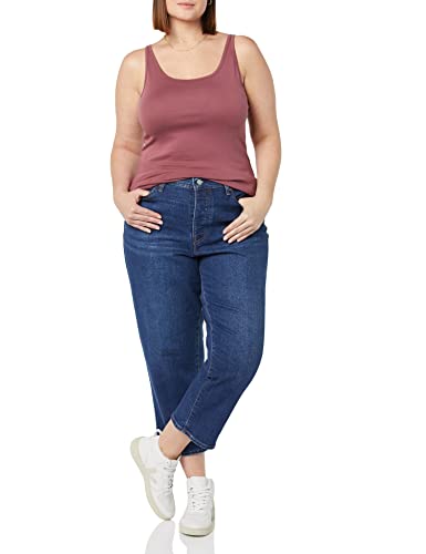 Image of Amazon Essentials Women's Slim-Fit Thin Strap Scoop Neck Tank Top