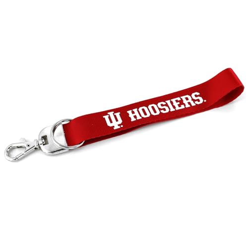 Aminco NCAA Indiana Hoosiers Deluxe Wristlet Keychain