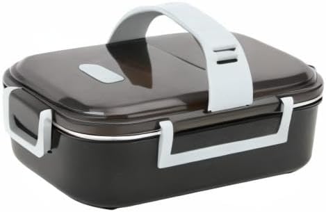 Niiyen Small Lunch Box, 700ml Food Lunch Containers with Handle, Portable Bento Lunch Box for Adult Kids, Removable Liner, for School Office Travel(Black) - Image 10