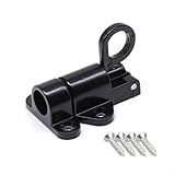 Photo Gallery zeroupshop chiavistello in lega di alluminio, chiusura automatica, per finestre e porte di animali domestici (nero) Photo Gallery zeroupshop chiavistello in lega di alluminio, chiusura automatica, per finestre e porte di animali domestici (nero)