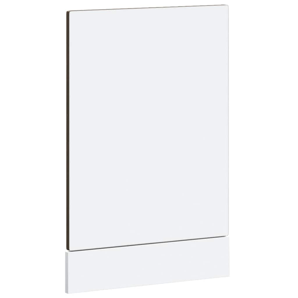 Brown Oak Engineered Wood Dishwasher Front Panel, 45x57 cm | Fits semi-integrated built-in dishwashers, featuring a 1.5 cm thickness and Porto design to match kitchen cabinetry.
