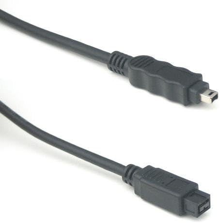 Miniatura 2 de RiteAV - Cable Firewire de 4 pines a 9 pines - 6 pies.