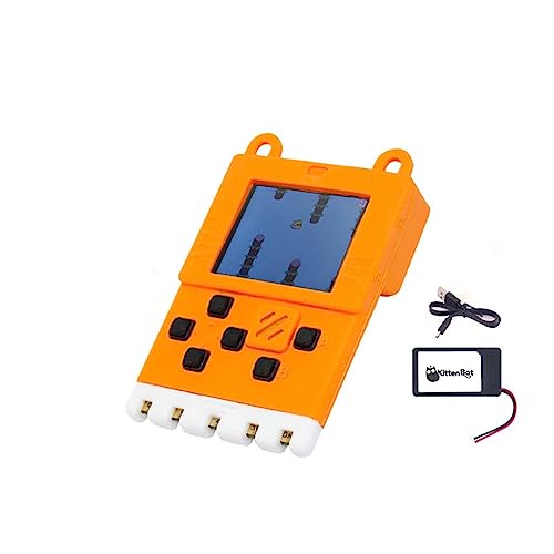 Iiunius Meowbit Retro Game Console with Micro:bit Expansion