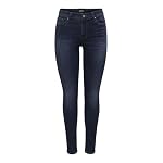 ONLY Female Skinny Jeans ONLWAUW Mittlere Taille Skinny Fit Jeans