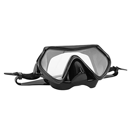 Outdoor Adult Diving Snorkeling Scuba Mask Tempered Swimming Googles Glasses Lens Broad View