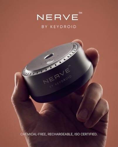 Image of Keydroid Nerve Mindful Fragrances 30ml | Astral Scent | Car Aroma Diffuser | Aromachology based | Long-Lasting, Anti-Odour Perfume | Rechargeable & Refillable | Air Freshener | Car Accessories