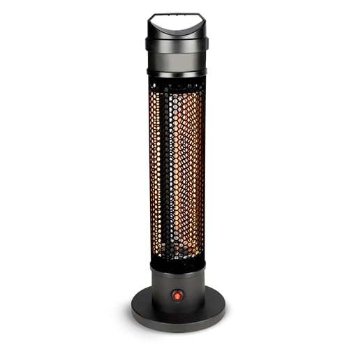 alpina Heater Terrasverwarmer Elektrisch - 360 graden infrarood - 800W - IP44 spatwaterdicht
