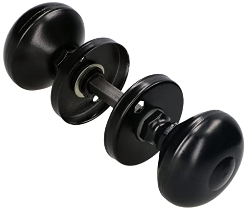 KOTARBAU® Pomello girevole nero, ideale per porte