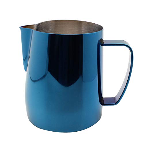 Dianoo Jarra De Espuma De Leche De Acero Inoxidable Chapada En Titanio Arte Latte Crema Taza De Café Latté Capuchino… - Imagen 4