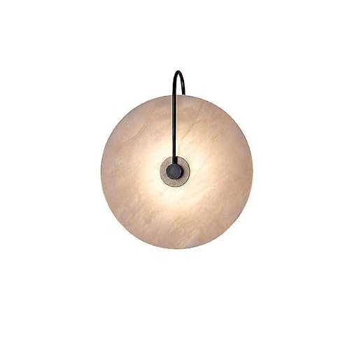 Joyhappst Image Color Nordic Living Room Marble Wall Light Modern Minimalist Corridor Background Wall Light Bedroom Bedside Decorative Wall Light