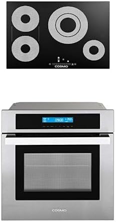 Cosmo 2-Piece Kitchen Package, 30" Electric Cooktop & 24" Electric Wall Oven