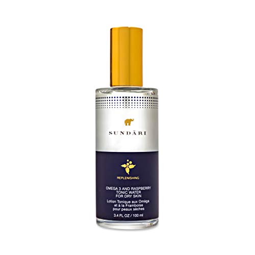 SUNDARI Omega 3 & Raspberry Tonic Water, 3.4 Fl Oz,