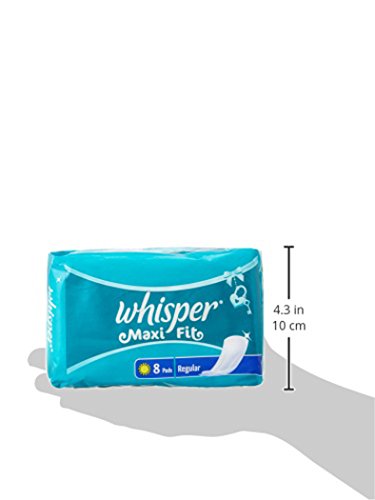 Whisper Maxi Fit Regular for Women- 8 Pads