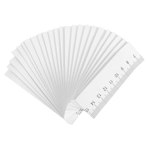 Cinta métrica desechable de papel 1m pack x100 miniatura 1