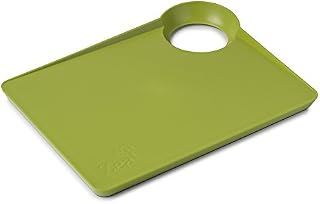 Zeal L300 " Nutriboard Kitchen Chopping Board with Non-Slip Base, Lime Green, 33.5 x 25.5 x 3 cm
