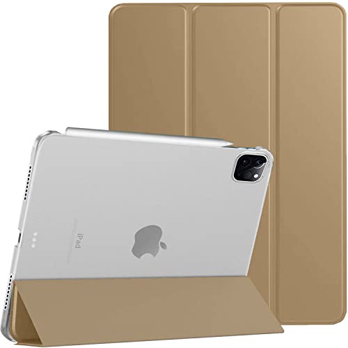 Image of DuraSafe Cases for iPad Pro 11 inch 4th 3rd 2nd Gen PC Case A2759 MNXE3HN /A MNXD3HN /A A2435 MNXG3HN /A MNXF3HN /A MNXH3HN /A A2762 A2761 MNXN3HN /A MP553HN /A A2377 MHQR3HN /A MHQT3HN /A A2228 - Gold