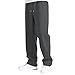 Baggy Sweatpants for Boys Kids High Elastic Drawstring Sports Pants Fashion Comfort Y2K Breathable Athletic Joggers Dark Gray,11-12 Years