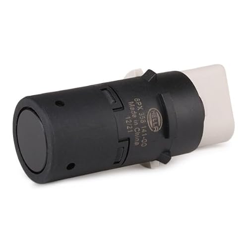 HELLA 6PX 358 141-001 Sensor, Einparkhilfe - gerade - 3-polig - gesteckt - lackierbar