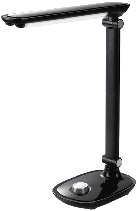 ZEDARO Lámpara LED de escritorio con protección ocular para estudiantes universitarios, recargable, plegable, para dormitorio, estudio, lámpara de noche para dormitorio infantil