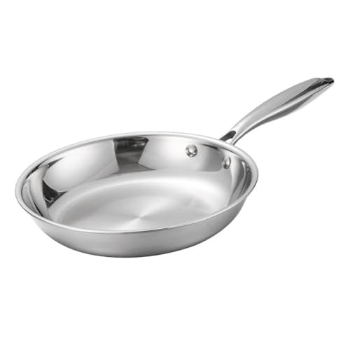 Wok Acero Inoxidable Fondo Redondo 28 cm