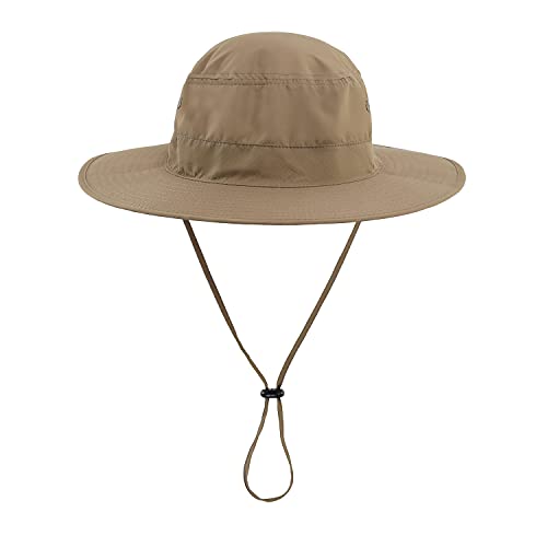 Home Prefer UPF50 Mens Sun Hat with Neck Flap Quick Dry UV Protection Cap Womens Wide Brim Fishing Hat Neck Flap Beach Garden - Image 3