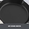 DASH Zakarian x Nonstick Cast Iron Skillet - Versatile Frying Pan Cookware - Oven-Safe Searing Skillet with Pour Spout and Quick-Clean Surface - Rust-Resistant - Cranberry, 11-Inch #3