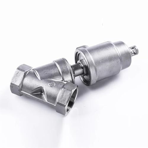 Vanne de siège pneumatique type Y DN15 filetée inox 304 - 6
