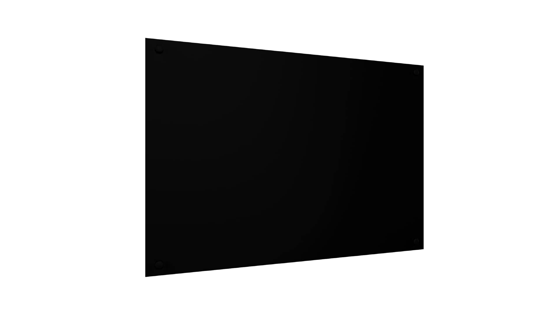 ALLboards Chalkboard with Black Varnished Wooden Frame 90x60cm, Chalk Writing Board โ image 1