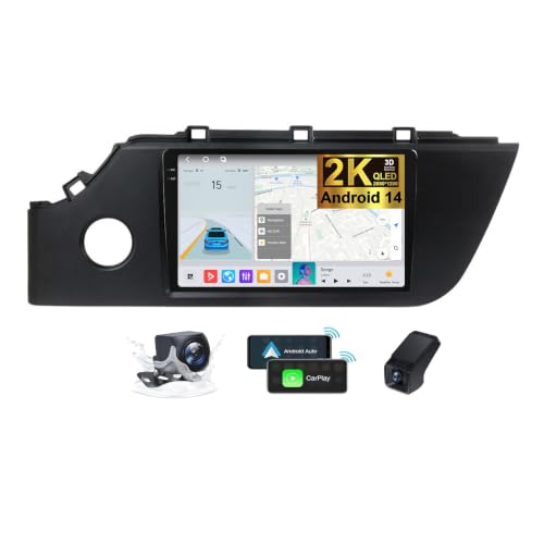 Android Car Stereo Kia RIO 4 IV FB 2020-2022 con pantalla táctil de 9,5 pulgadas y sistema 2K